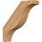 Ekena Millwork 5 1/2"W x 24"D x 24"H Funston Smooth Knee Brace, Western Red Cedar BRC06X24X24FST00SWR - alternate 1